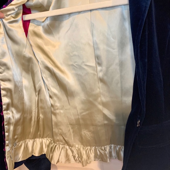 Velvet collared jacket - Picture 3 of 3